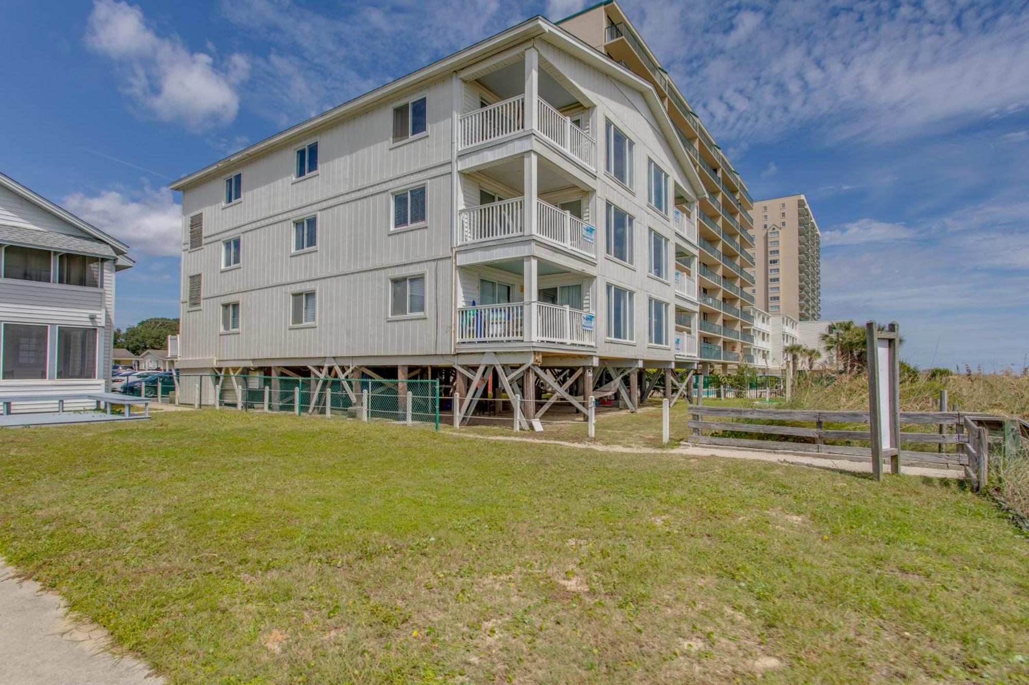 Sunny Windy Hill Beachfront Condo With Private Patio เมอร์เทิลบีช ภายนอก รูปภาพ